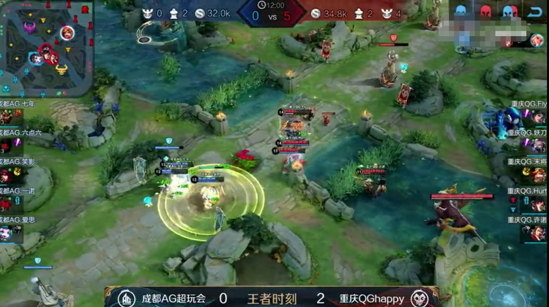 鏖战五局，雷霆神域终于连下两城，这场打得太精彩